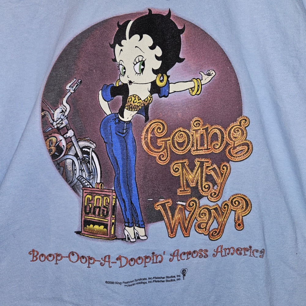 Vintage 2000s Betty Boop Graphic Tee - Picture 3 of 4